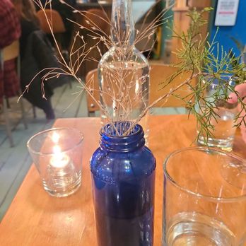 puma yu’s - Table decorations... My wife calls it "weeds in a jar" - Cocktail Bars Near Me - Athens, Georgia