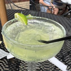 Margarita with four grains of salt.