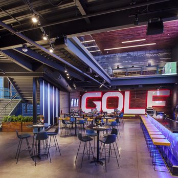 Topgolf - Main Bar, Restaurant and TV Wall - Sports Bars Near Me - Glendale, Arizona