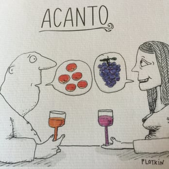 Acanto - Adorable menu - Italian Near Me - Chicago, Illinois