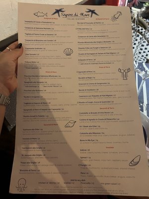 Menu photo 5 Sapore Di Mare Miami, FL