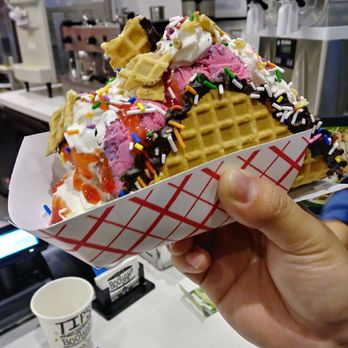 Booyah - Ice cream taco - Desserts Near Me - Toronto, Ontario Booyah - Ice cream taco - Desserts Near Me - Toronto, Ontario