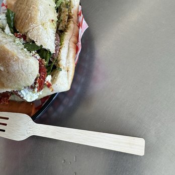 The Picnic Basket - Chicken pesto melt - Breakfast & Brunch Near Me - Santa Cruz, California
