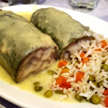 Stamatis Restaurant - Stuffed zucchini with an amazing lemon sauce.  This is what  a Wednesday afternoon lunch should look like. - Greek Near Me - Astoria, New York