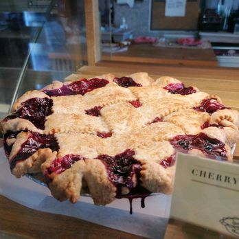 The Pie Plate Bakery & Cafe - Cherry Pie - Bakeries Near Me - Virgil, Ontario
