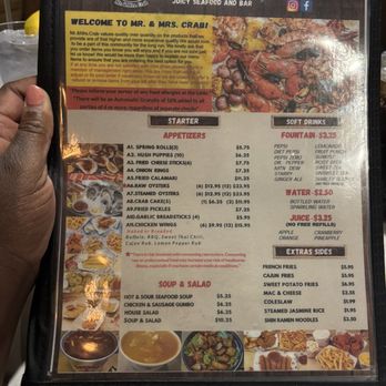 Mr & Mrs Crab - Menu - Cajun/Creole Near Me - Gulfport, Mississippi Mr & Mrs Crab - Menu - Cajun/Creole Near Me - Gulfport, Mississippi