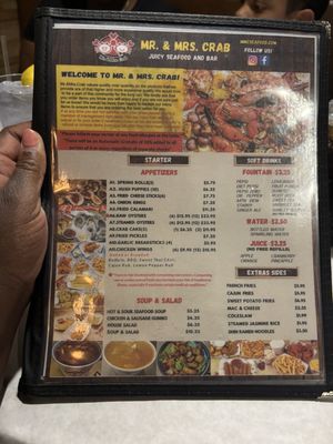 Menu photo 2 Mr & Mrs Crab Gulfport, MS Menu photo 2 Mr & Mrs Crab Gulfport, MS