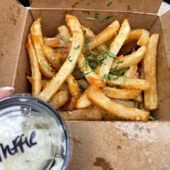 The Local Press - TRUFFLE FRIES , TRUFFLE AIOLI - Salad Near Me - Park, New York The Local Press - TRUFFLE FRIES , TRUFFLE AIOLI - Salad Near Me - Park, New York