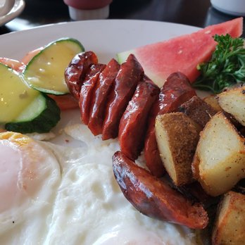 Omega Cafe - Eggs and chorizo - Cafes Near Me - Port Moody, British Columbia