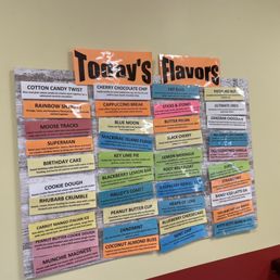 Unique delicious flavors and funny names.