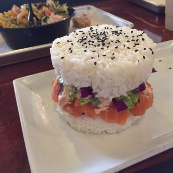 The Low-Key Poke Joint - The buns limp and weak in structure. The avocado/salmon patty, bland with no sauce. At $9.99 That "burger" was straight weak. - Poke Near Me - Riverside, California The Low-Key Poke Joint - The buns limp and weak in structure. The avocado/salmon patty, bland with no sauce. At $9.99 That "burger" was straight weak. - Poke Near Me - Riverside, California