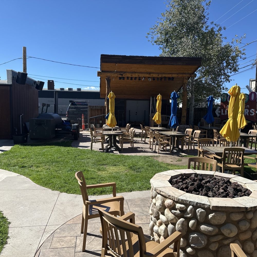 Alibi Wood Fire - Back yard area - Pubs Near Me - Laramie, Wyoming Alibi Wood Fire - Back yard area - Pubs Near Me - Laramie, Wyoming