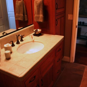 Peterson Tile - Fountain Grove Home Custom Bathroom  Copyright © Peterson Tile, 2013 - Flooring Near Me - Santa Rosa, California