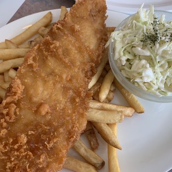 Austin Fish House - Fish as long as the length of the plate - Fish & Chips Near Me - Coquitlam, British Columbia