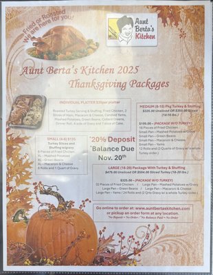 Menu photo 1 Aunt Berta's Kitchen New Castle, DE Menu photo 1 Aunt Berta's Kitchen New Castle, DE