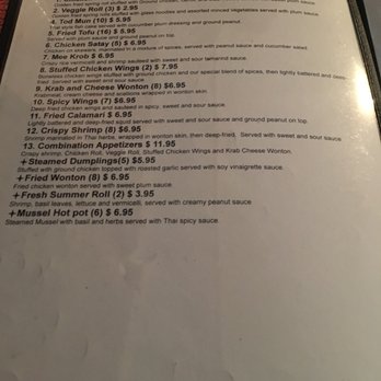 Thai Villa Restaurant - Appetizer Menu - Thai Near Me - Winter Park, Florida Thai Villa Restaurant - Appetizer Menu - Thai Near Me - Winter Park, Florida