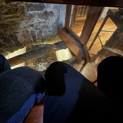 Under the building stream