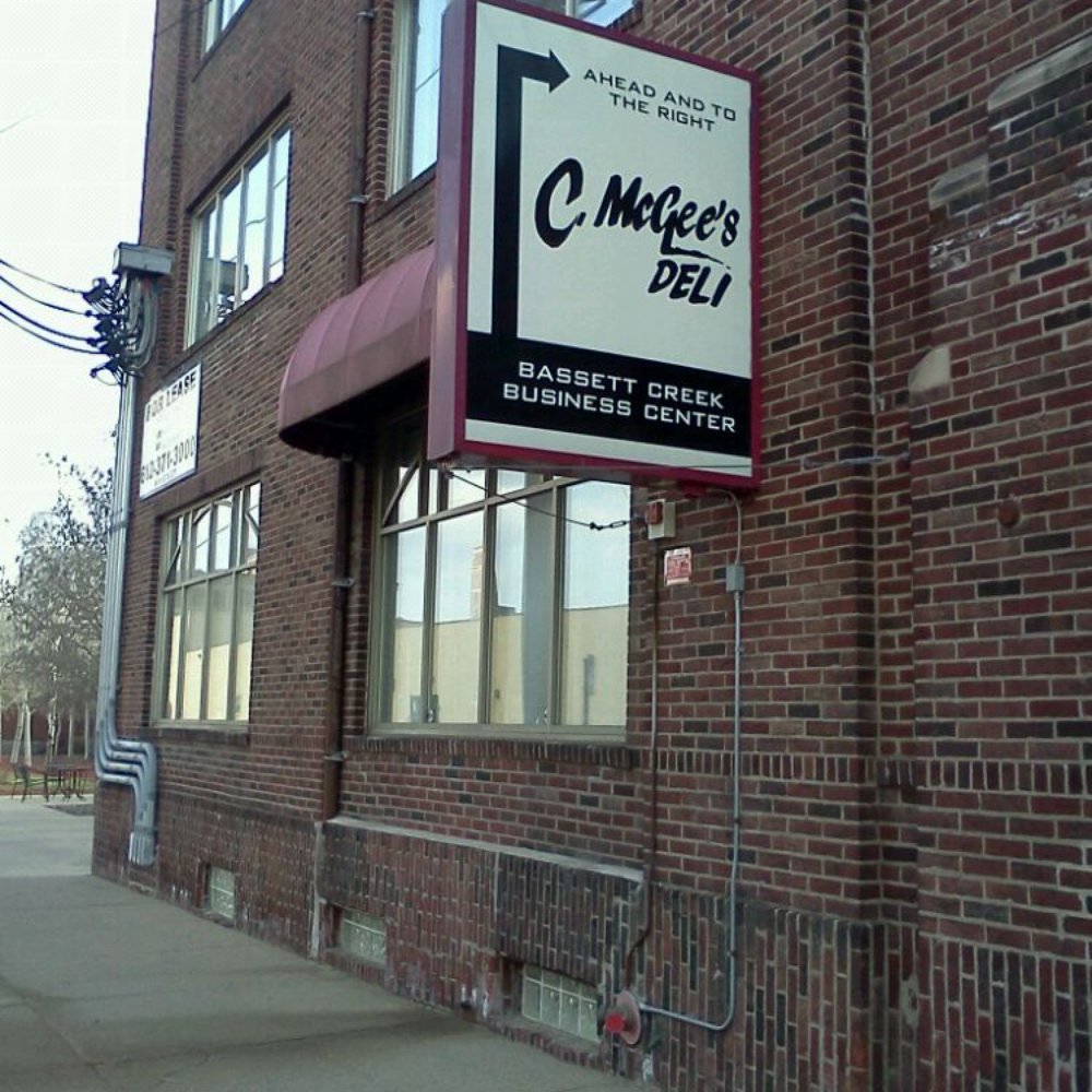 Sign out front