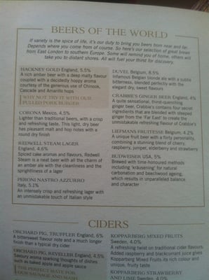Menu photo 2 Ye Olde Watling London, XGL Menu photo 2 Ye Olde Watling London, XGL