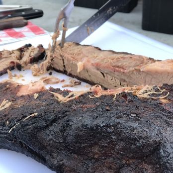 Double Barrel Smokin BBQ - Brisket, yummm! - Caterers Near Me