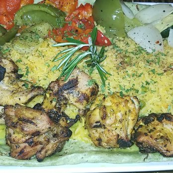 Alhambra Palace - The chicken kabobs was fyeeee - Middle Eastern Near Me - Chicago, Illinois