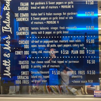 Matt & Mo's - Hots menu 2 - Food Trucks Near Me - Hazel Park, Michigan