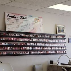 Emily's Nails & Spa - Inside and price menu