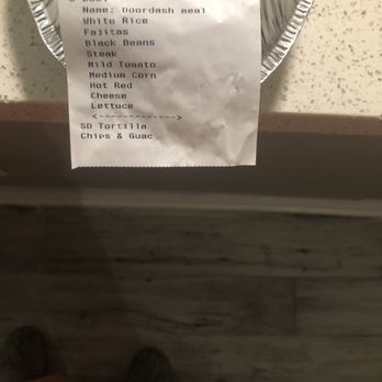 Chipotle Mexican Grill - My actual order.. - Mexican Near Me - Pearland, Texas Chipotle Mexican Grill - My actual order.. - Mexican Near Me - Pearland, Texas