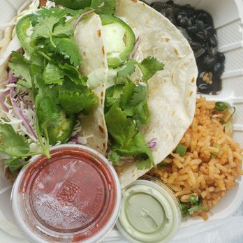 OlenaHi - Wild caught blackened ono fish tacos every Tuesday. Hands down THE BEST in Oahu!!! - Salad Near Me - Honolulu, Hawaii
