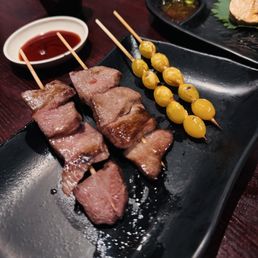 Beef tongue and ginko nut