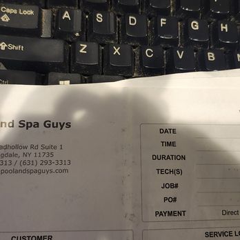 Pool and Spa Guys - The proof Tim tried to fix the manifold assembly and couldn't. - Pool & Hot Tub Service Near Me - Farmingdale, New York