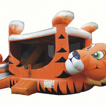 Texas Jumps - Tiger Bounce Slide Combo - Bounce House Rentals Near Me - Mansfield, Texas Texas Jumps - Tiger Bounce Slide Combo - Bounce House Rentals Near Me - Mansfield, Texas