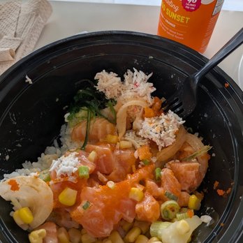 Project Poke - Salmon poke bowl - Poke Near Me - Fountain Valley, California