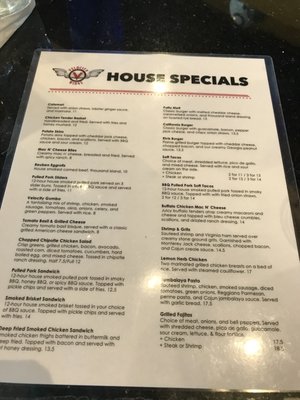 Menu photo 1 Velocity Wings Sterling, VA
