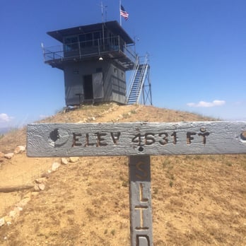 Slide Mountain Lookout - Hiking Near Me - Castaic, California