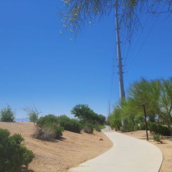 Burkholder Trail - Walking along the northern periphery of Heritage Park, where I am about to continue my hike. - Hiking Near Me - Henderson, Nevada Burkholder Trail - Walking along the northern periphery of Heritage Park, where I am about to continue my hike. - Hiking Near Me - Henderson, Nevada