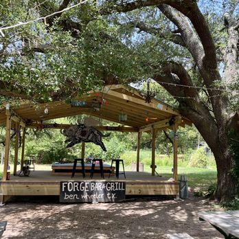 The Forge - Outdoor stage - American Near Me - Ben Wheeler, Texas