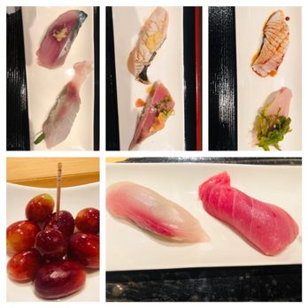 Sushi Shunka - Omakase $45, missing 1 crab hand roll - Sushi Bars Near Me - Costa Mesa, California