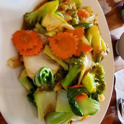 Thai  Waterdown - Veggie stir fry, very good