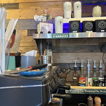The Workshop - a coffee machine and other items - Coffee & Tea Near Me - Wrightsville Beach, North Carolina The Workshop - a coffee machine and other items - Coffee & Tea Near Me - Wrightsville Beach, North Carolina