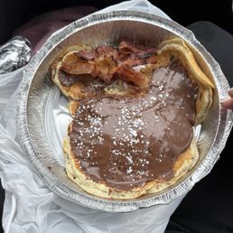 Micky pancake w/nutella Micky pancake w/nutella