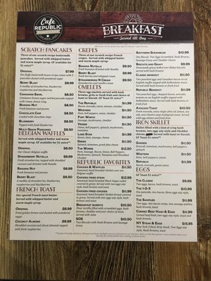 Menu photo 8 Cafe Republic Fort Worth, TX