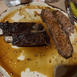 Chez Biceps BBQ - Ribs and brisket in house made sauce!
