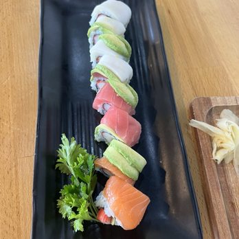 Oishi Express Japanese Grill - Rainbow Roll - Japanese Near Me - Florence, Kentucky Oishi Express Japanese Grill - Rainbow Roll - Japanese Near Me - Florence, Kentucky