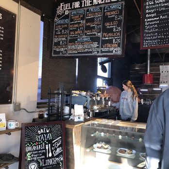 BREW YAYA Coffee + Roaster - Lunch menu. Pretty customizable with all the sauces, meats, veggies. - Coffee & Tea Near Me - Cabot, Arkansas