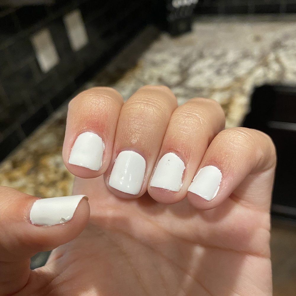 Tango Nails - Day after chipping. Redness, beginning to scab where I was bleeding (on all fingers) - Nail Salons Near Me - Huntsville, Texas Tango Nails - Day after chipping. Redness, beginning to scab where I was bleeding (on all fingers) - Nail Salons Near Me - Huntsville, Texas
