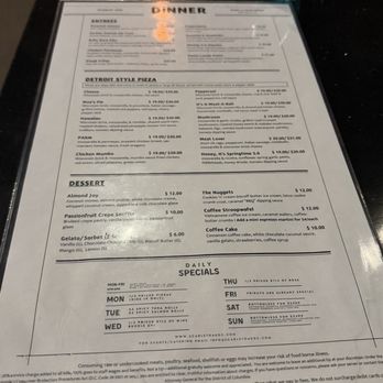 Side Door Pizza - Menu - Pizza Near Me - Washington, DC, District of Columbia