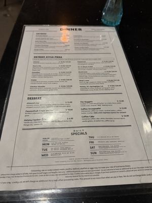 Menu photo 1 Side Door Pizza Washington, DC, DC