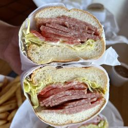 Manny's California Fresh Cafe - Salami Sandwich