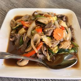 Ginger Stir-Fried Beef